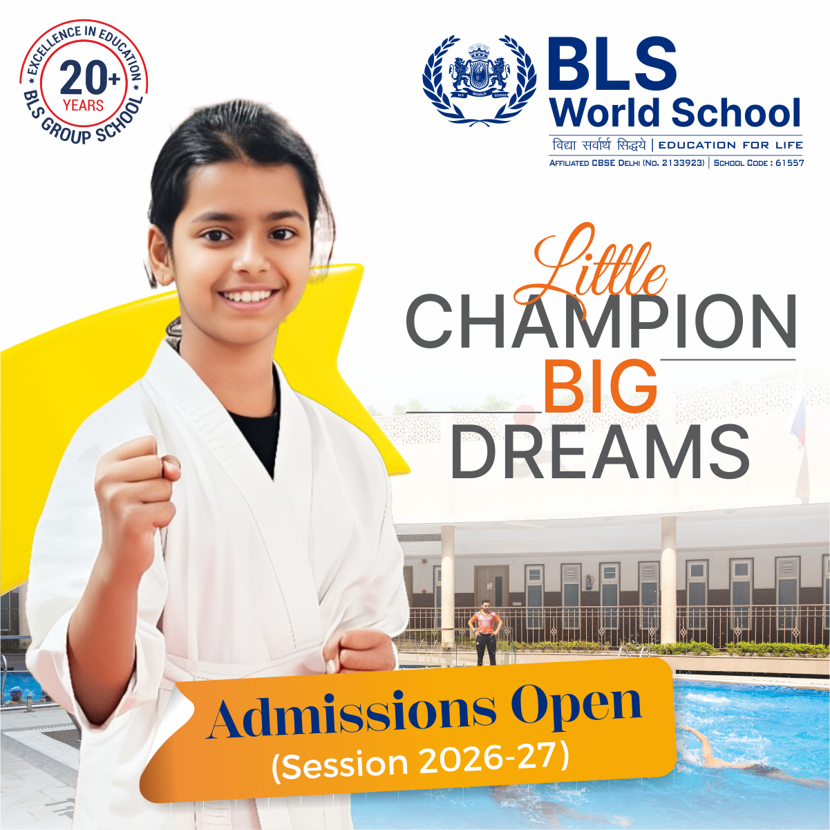BLS World School Flyer